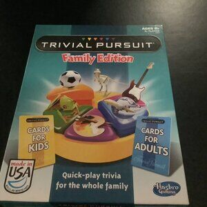 Trivial Pursuit Family Edition – like NEW (Juegos de Mesa por Familia)